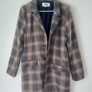 BB Dakota - Steve Madden Plaid Blazer size M
